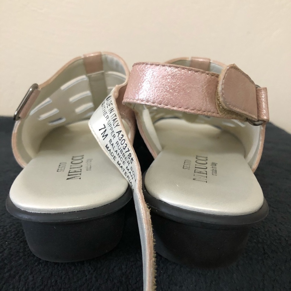 Sesto Meucci Metallic Sandals - Picture 4 of 6